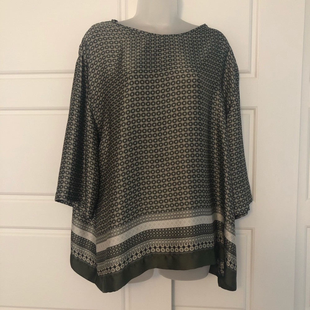 Silky boho top